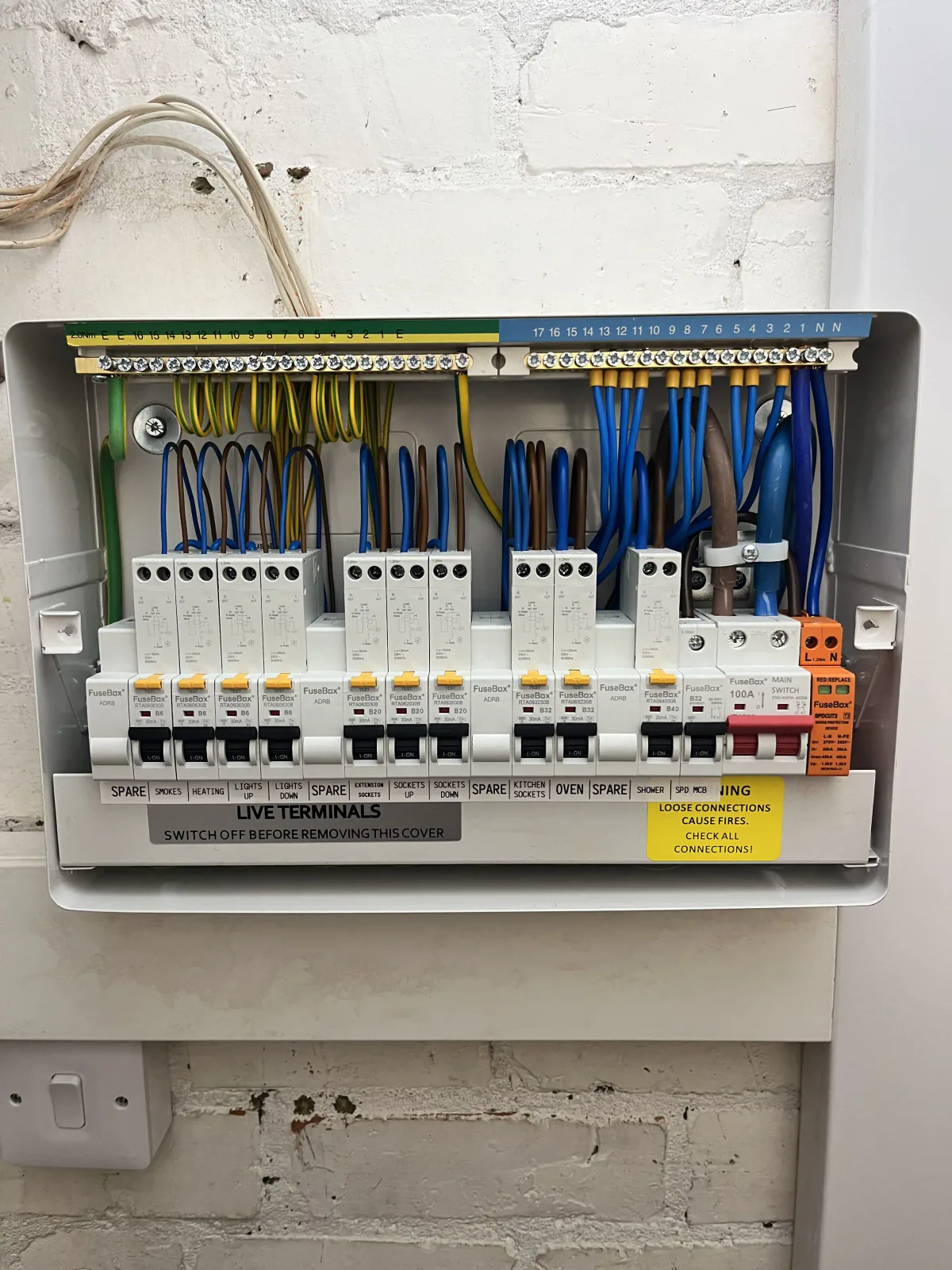Recent Canyon Electrical Services project